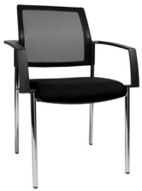 Topstar Chaise de bureau "filet BtoB 10", noir