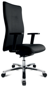 Topstar Fauteuil de bureau Charge lourde "Big Star 20", noir