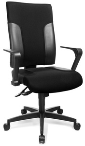 Topstar Fauteuil de bureau "Two 20", noir / noir