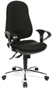Topstar Fauteuil de bureau "Support SY Deluxe", noir