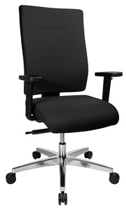 Topstar Chaise de bureau pivotante "Profi Star 15", noir