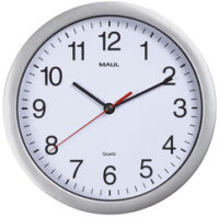 MAUL Horloge murale/horloge quartz MAULrun, diamètre: 250 mm
