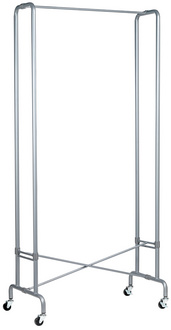 UNiLUX Vestiaire FOLDY, mobile, gris métal