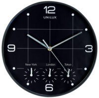 UNiLUX Horloge murale à quartz "ON TIME", diamètre: 305 mm