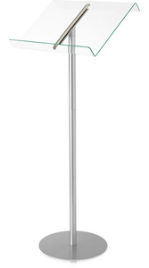 deflecto Pupitre, transparent/argent