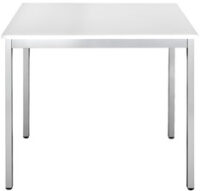 SODEMATUB Table universelle 126RGA, 1200x600, gris clair/alu