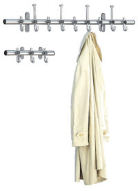 kerkmann Portemanteau mural Arte, 3 crochets, argent