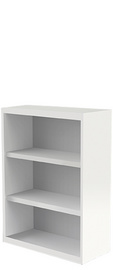 kerkmann Etagère, 4 étagères, 5 hauteurs de classeur, blanc