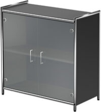 kerkmann Bahut ARTLINE, 2 hauteurs de classeur, anthracite