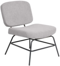 PAPERFLOW Fauteuil visiteur CURVE, gris