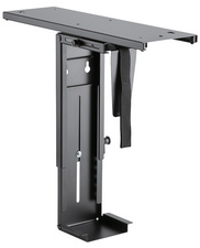 LogiLink Support CPU, métal, pivotant & coulissant, noir