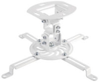 LogiLink Support de plafond pour vidéoprojecteur, blanc