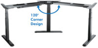 LogiLink Structure de bureau, électrique, angle à 120 degrés