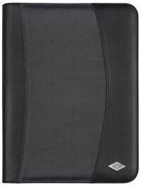 WEDO Chemise de conférence Elegance, A4, similicuir, noir