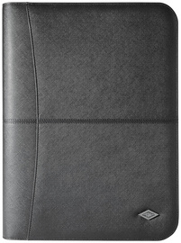 WEDO Chemise de conférence Accento, A4, similicuir, noir