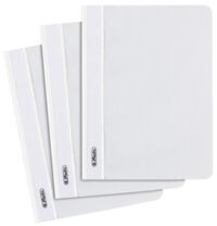 herlitz Chemise à lamelle, A5, en film PP, blanc