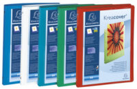 EXACOMPTA Classeur personnalisable Kreacover, PP, A4, blanc