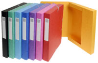 EXACOMPTA Boîte de classement, carton, dos: 40 mm, rouge