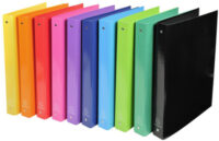 EXACOMPTA Classeur à anneaux Iderama, 4 anneaux, A4, jaune