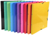 EXACOMPTA Classeur à anneaux Iderama, 4 anneaux, A4, assorti