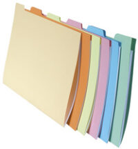 EXACOMPTA Chemises SUPER 210, A4, assorti