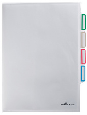 DURABLE Pochette d'organisation, A4, en PP, transparent