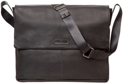 PRIDE&SOUL Sac à bandoulière URBAN, cuir, noir – Image 2