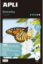 APLI Papier photo everyday, 100 x 150 mm, 180 g/m2, brillant