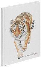 PAGNA Carnet de notes "tigre", A5, à points, 64 pages