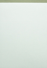 LANDRÉ Bloc-notes "Recycling" A5, quadrillé 5 mm