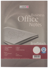 LANDRÉ Bloc de correspondance Recycling, A4, 100 pages,