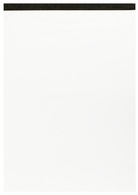 LANDRÉ Bloc-notes sans page de couverture, A5, 50 feuilles,