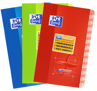 Oxford Carnet répertoire "Infinium", 90 x 140 mm, quadrillé