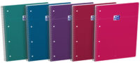 Oxford Cahier à spirale Smart Intense, A4+, Seyès, assorti