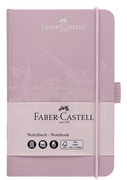 FABER-CASTELL Carnet, A6, quadrillé, rose