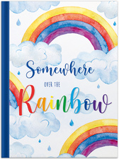 RNK Verlag Carnet de notes "Over the Rainbow", A4, uni
