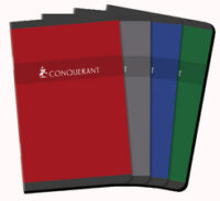 CONQUERANT SEPT Carnet, 90 x 140 mm, quadrillé, 96 pages