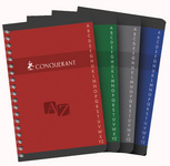 CONQUERANT SEPT Carnet répertoire, reliure intégrale, A4