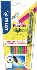 PILOT Surligneur FRIXION light, étui de 6