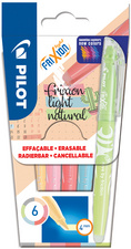 PILOT Surligneur FRIXION light Natural, étui de 6