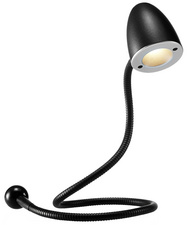 Hansa Lampe à LED USB Snake, noir