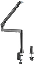 LogiLink Bras de microphone professionnel, noir