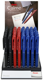 Pentel Stylo à bille rétractable Calme, 0,35 mm, présentoir