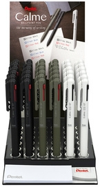 Pentel Stylo à bille rétractable Calme multicolore