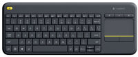 Logitech Tastatur K400 Plus, kabellos, mit Touchpad