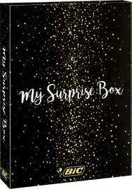 BIC Kit d'écriture "My Surprise Box" avec carnet de notes