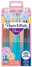 Paper:Mate Stylo feutre Flair "Candy Pop", pochette de 16