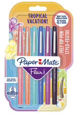 Paper:Mate Stylo feutre Flair TROPICAL VACATION, blister x6