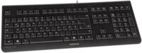 CHERRY Clavier AZERTY KC-1000 USB, avec fil, noir