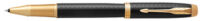 PARKER Stylo roller IM PREMIUM Noir et Doré G.T.